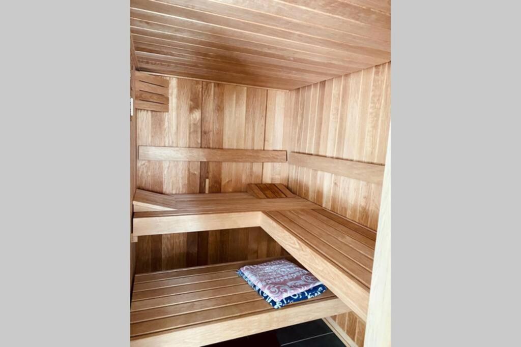 Bergische Oase - Ferienwohnung Oskar Overath Dış mekan fotoğraf