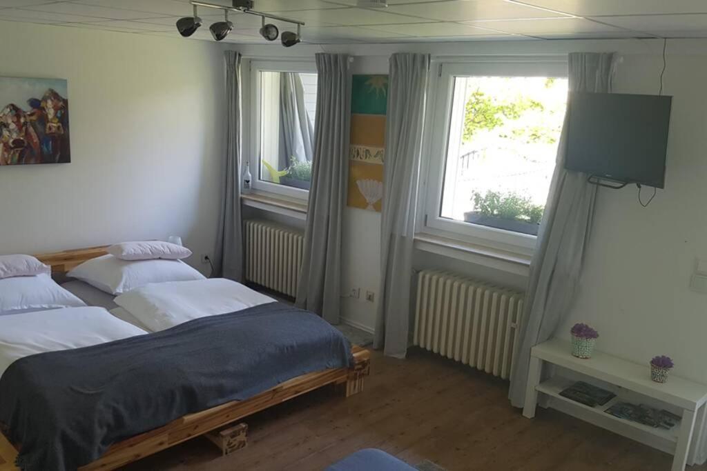 Bergische Oase - Ferienwohnung Oskar Overath Dış mekan fotoğraf
